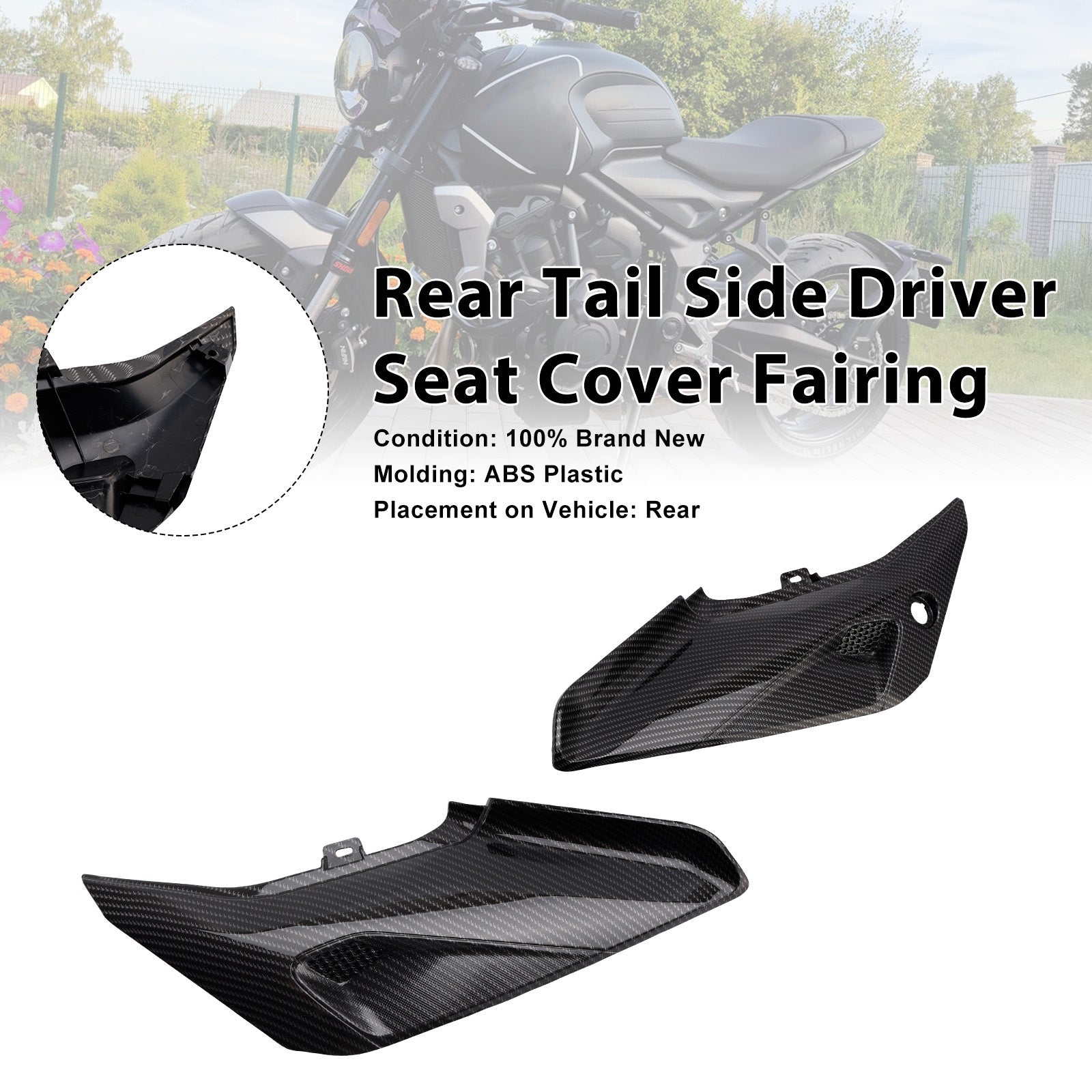 2022-2026 For Trident 660 Side Seat Panel Fairing Cowl