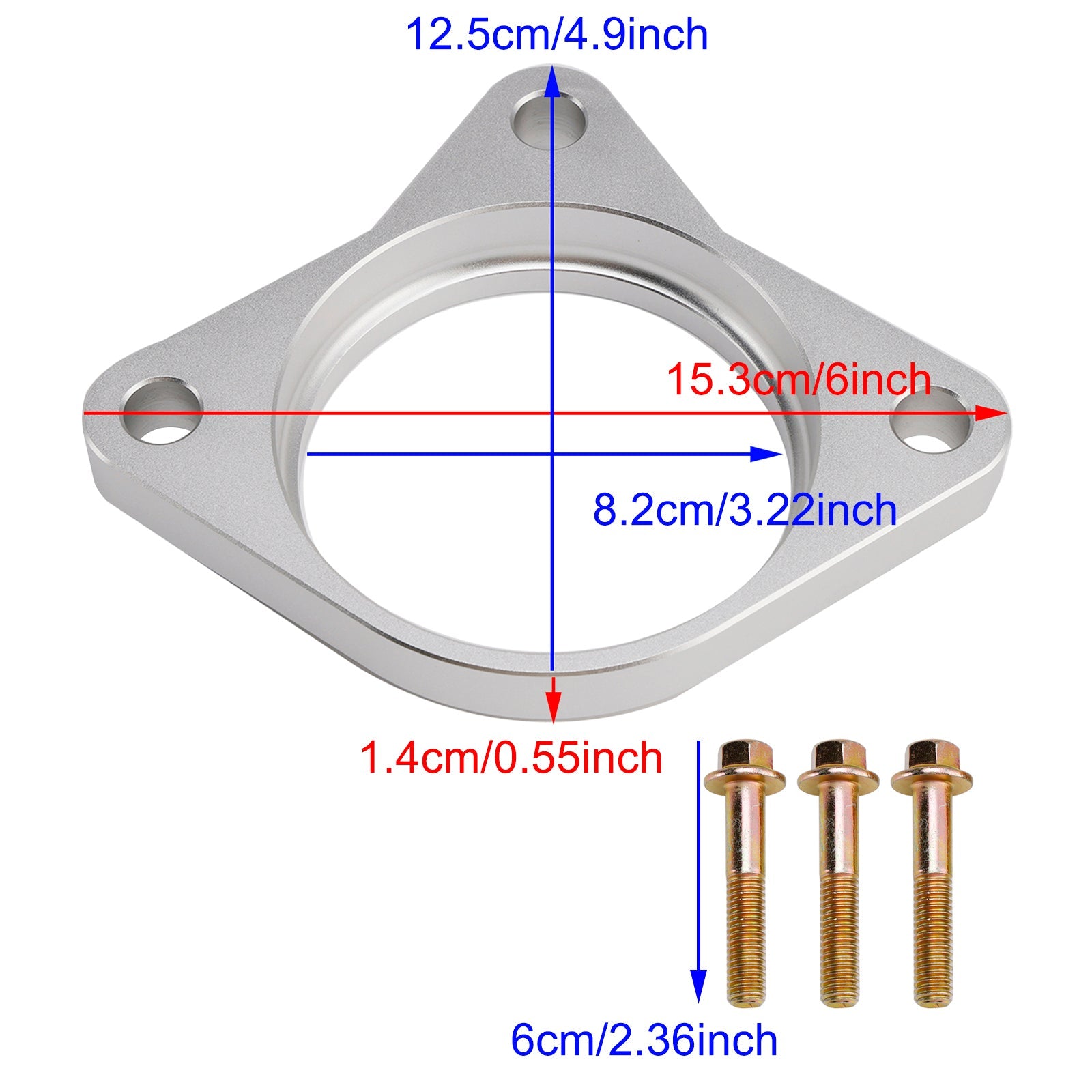 2Pack NV4500 NV5600 Starter Spacer Kit with Bolts 5 Speed For RAM 2500 5.9L