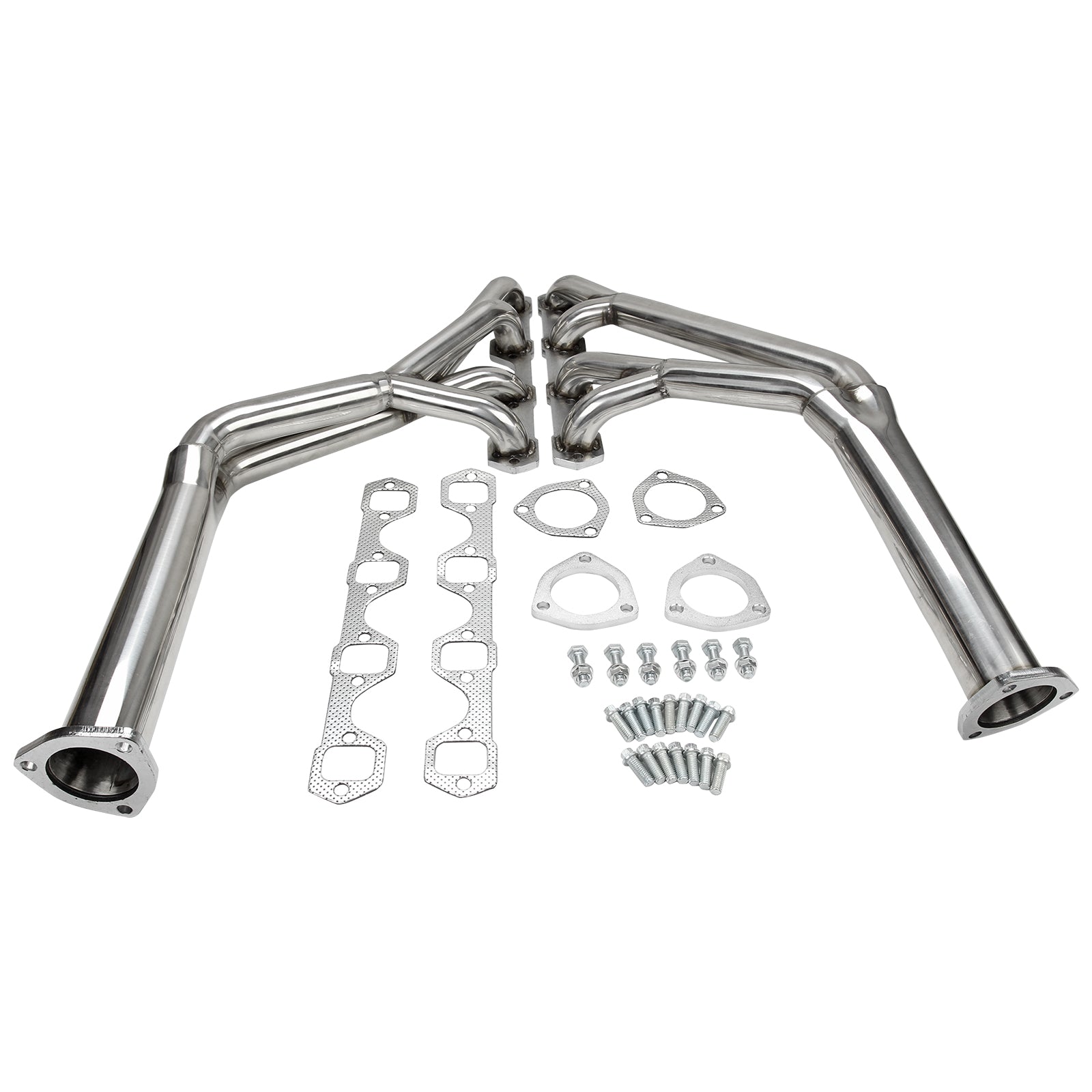 1964-1970 Ford Mustang 260/289/302/351W V8 Manifold Header V8 Tri-y Header Stainless Steel Generic