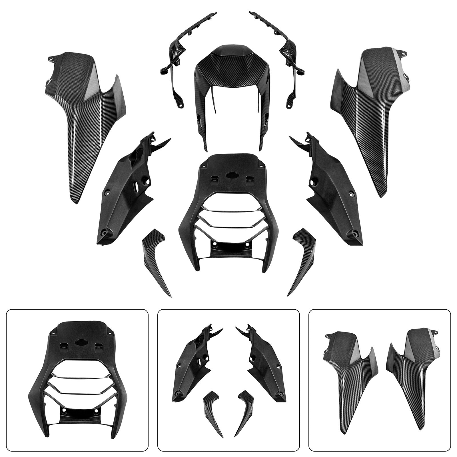 Injection Bodywork Fairing Kit for 390 DUKE 2017-2023