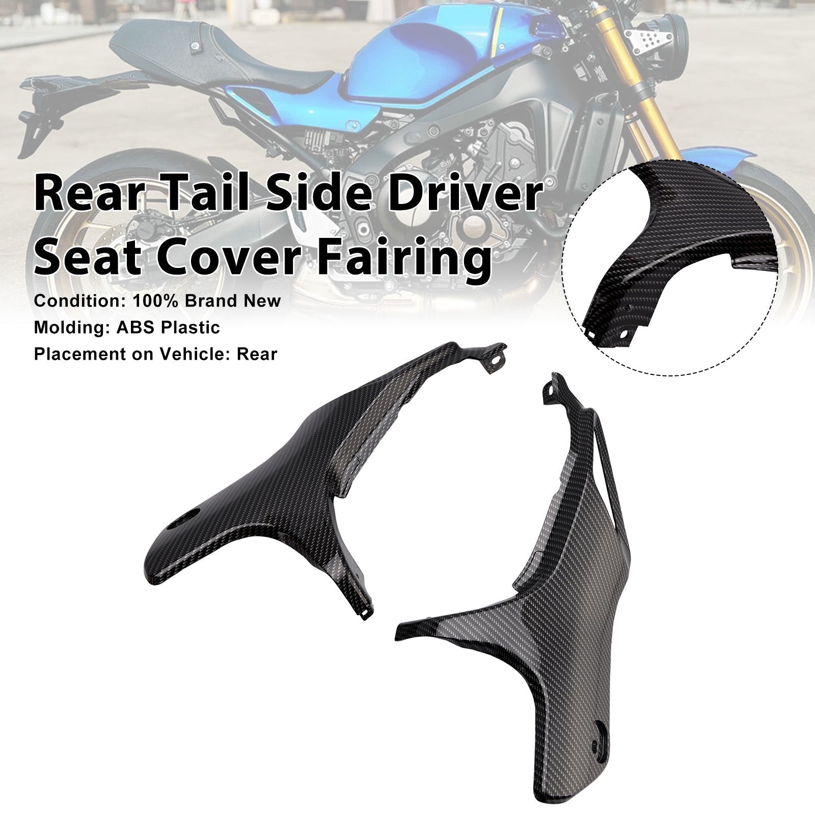2022-2026 For Yamaha XSR900 Side Seat Fairing Panel Cowl
