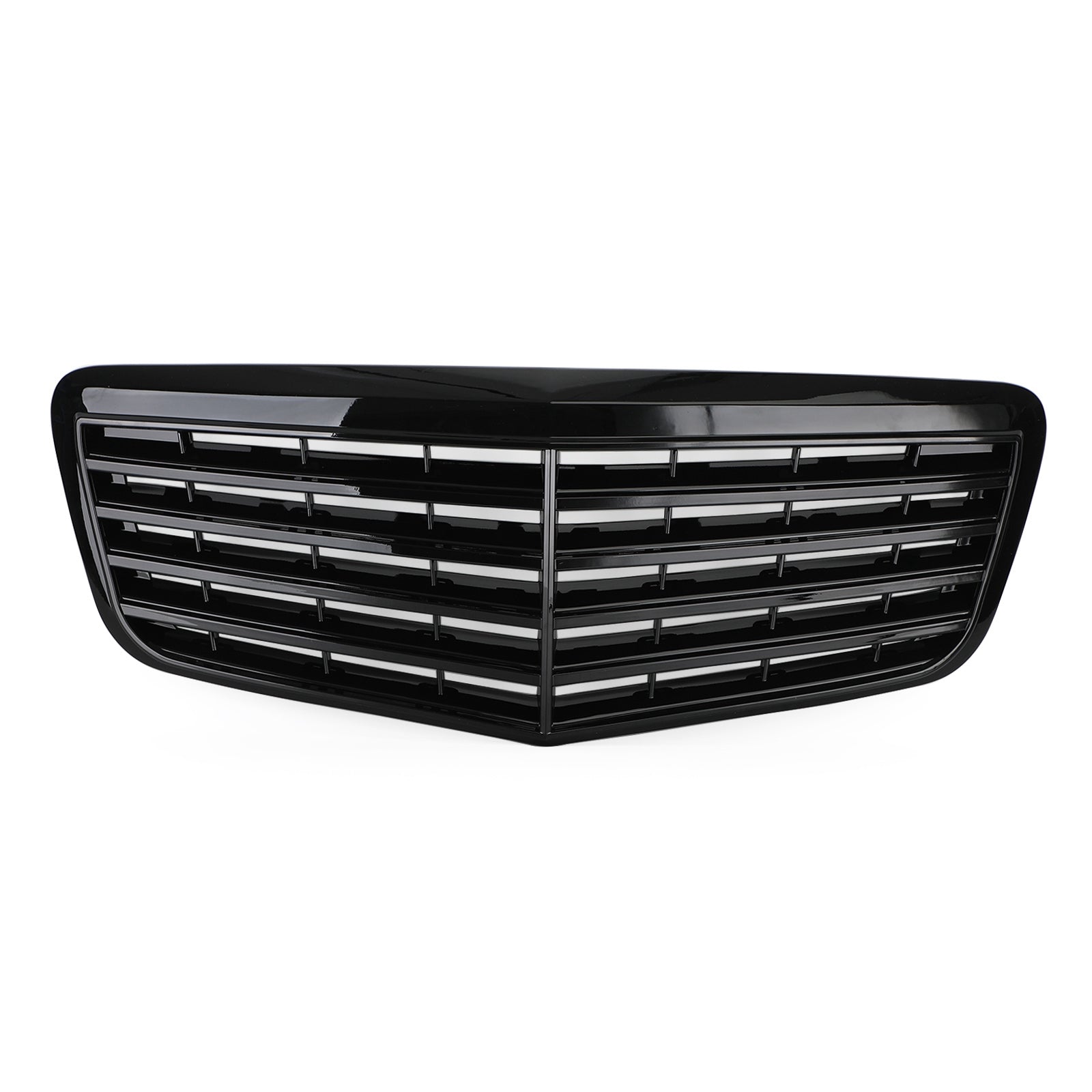 2007 2008 2009 Mercedes Benz W211 E350 E500 E63 AMG Front Bumper Grille Grill Gloss Black