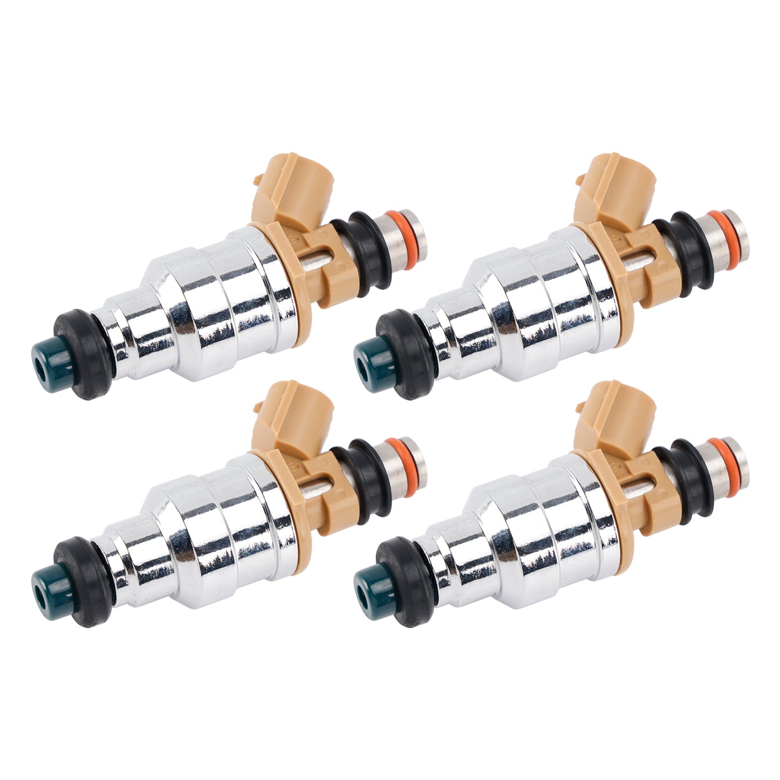 4Pcs Fuel Injector For Mazda MX-6 626 Ford Probe Mercury 1.6L 2.2L 195500-1280