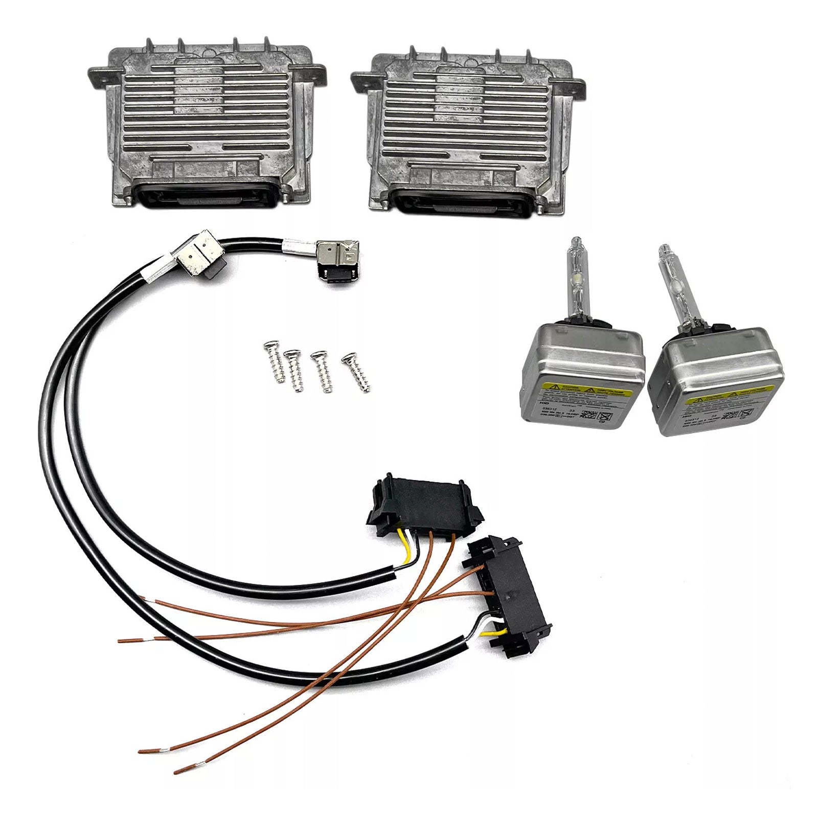 2013-2016 xenon headlights of: GMC Acadia 2x Xenon Ballast & HID D3S Light Bulb Wire Kit Control Unit 13503432