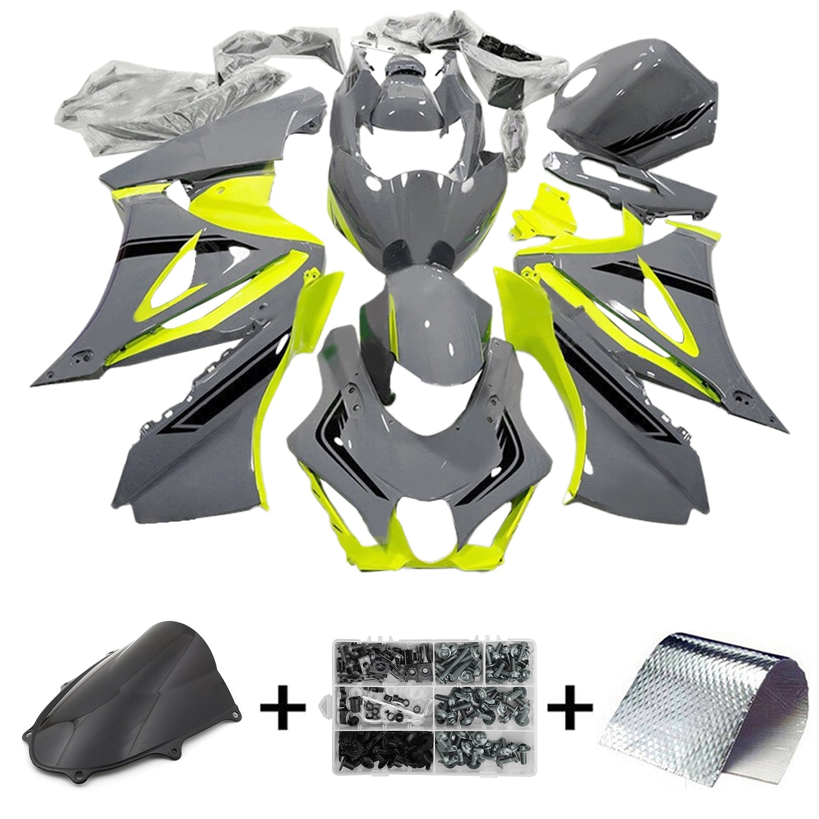 2017-2025 Suzuki GSXR1000 K17 Injection Fairing Kit Bodywork Plastic ABS #101