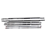 1991-1997 Toyota Land Cruiser 80 Series 6PCS Door Belt Molding 75710-60011 75720-60011