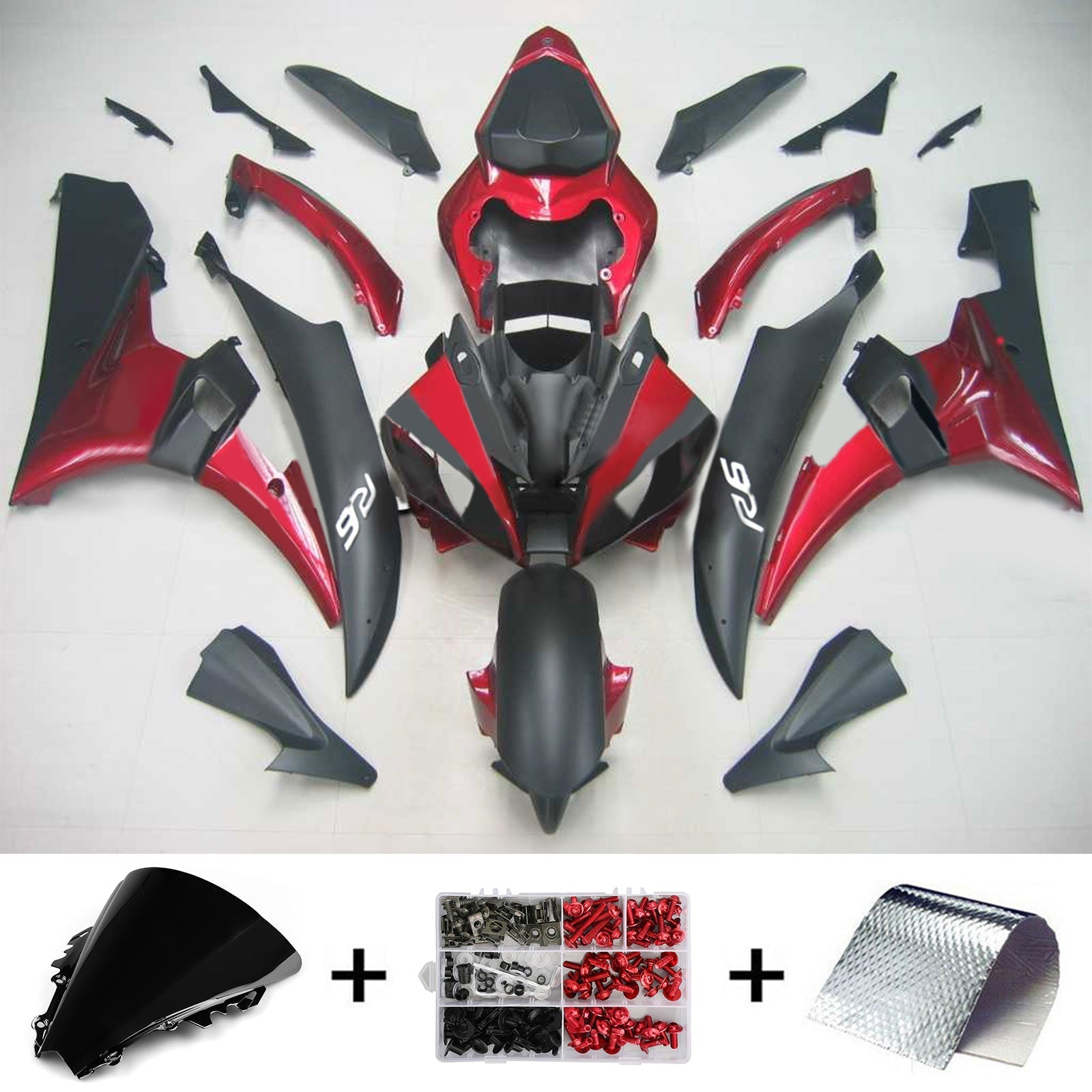 2006-2007 Yamaha YZF 600 R6 Fairing Kit Generic