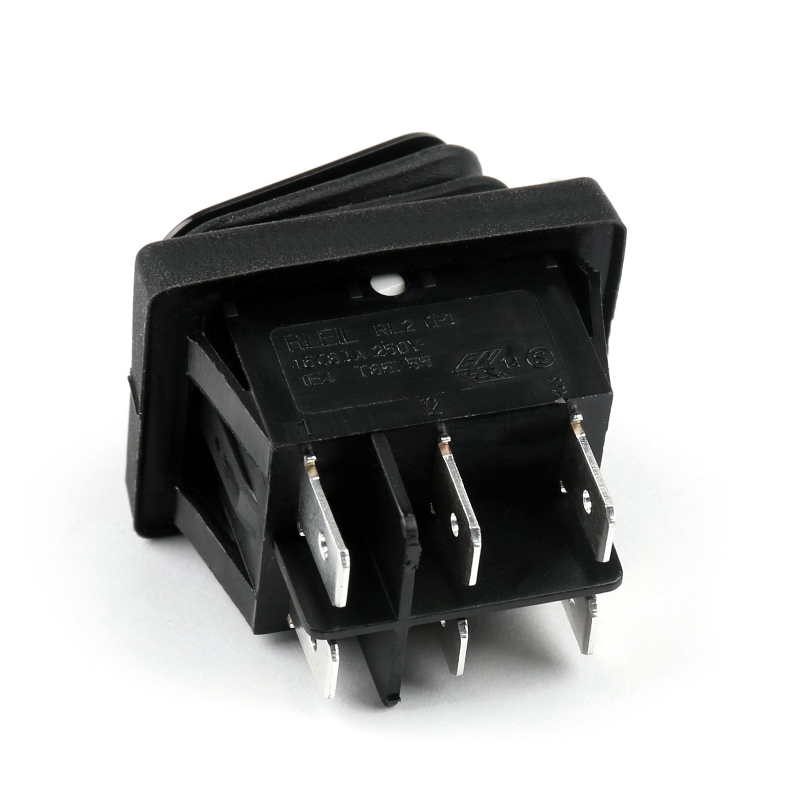 1Pcs RLEIL RL2-203 Waterproof IP65 Car Rocker Switch 6Pin ON-Off-ON 125/250VAC