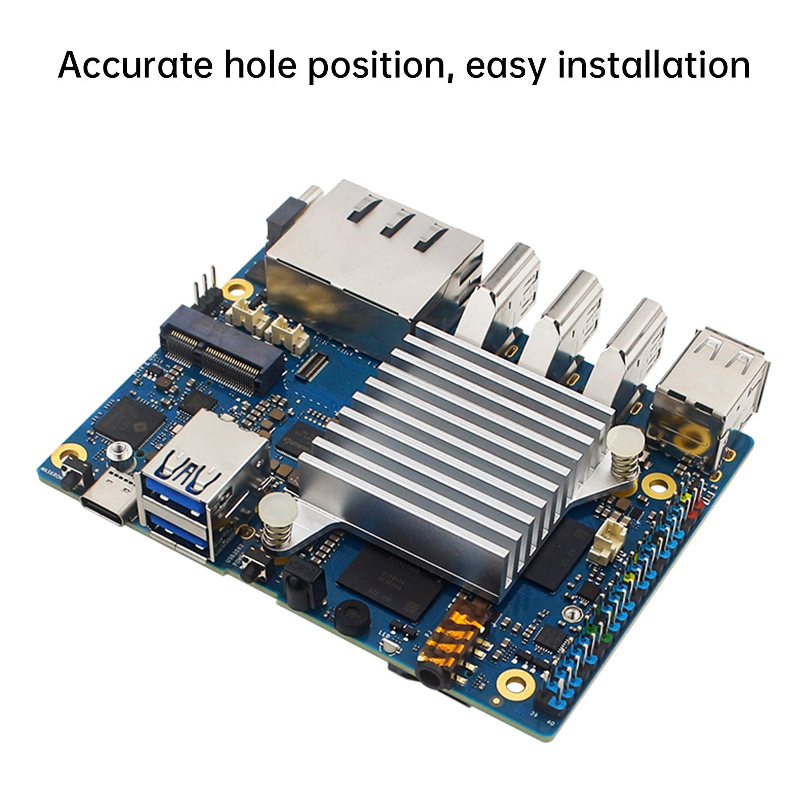 Orange Pi 5Plus Heat Sink Pi5 High temperature resistance CPU Heat Sink Cooling