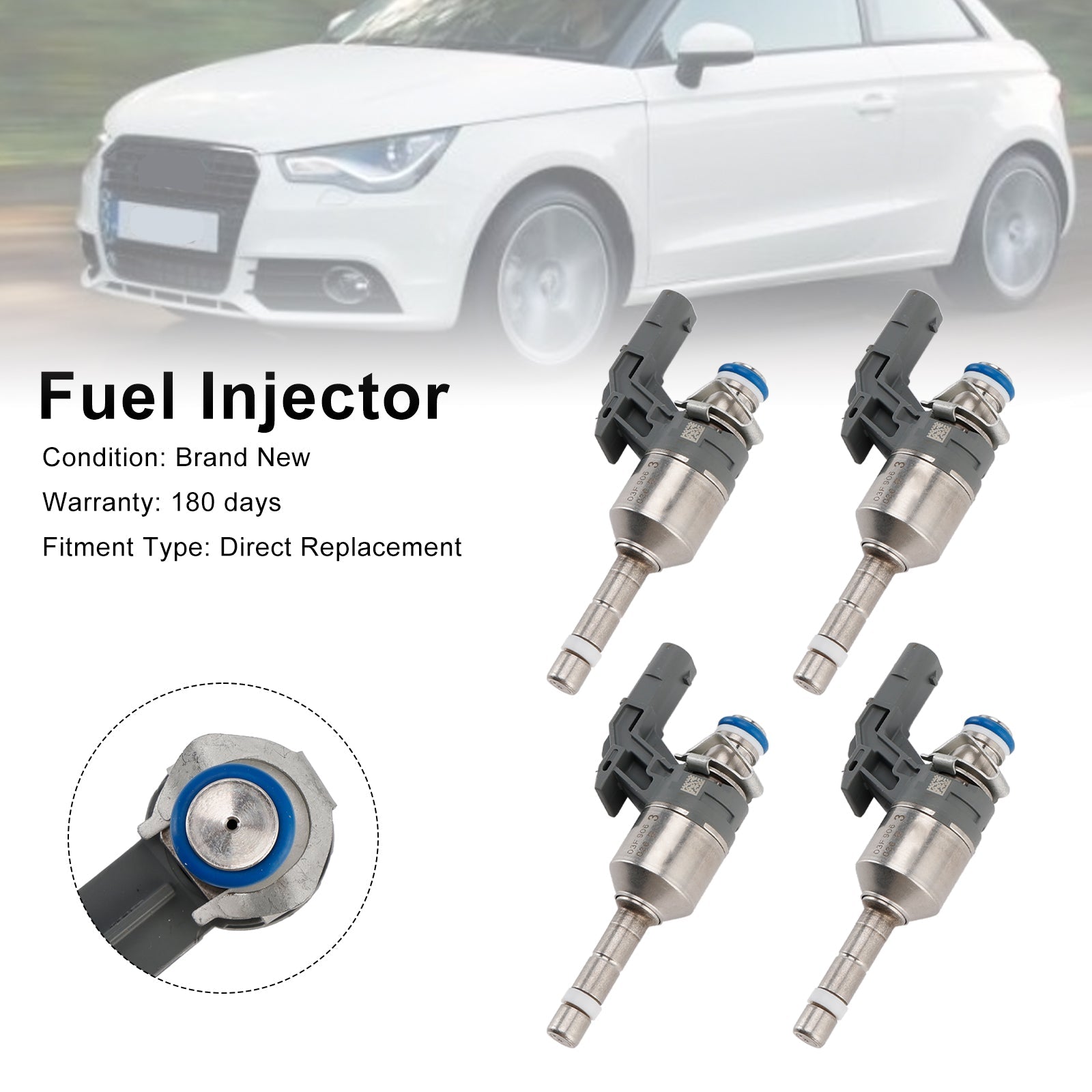 2012-2015 Skoda RAPID (NH3, NK3, NK6) 1.2 TSI 4PCS Fuel Injector 03F906036B 805016365201
