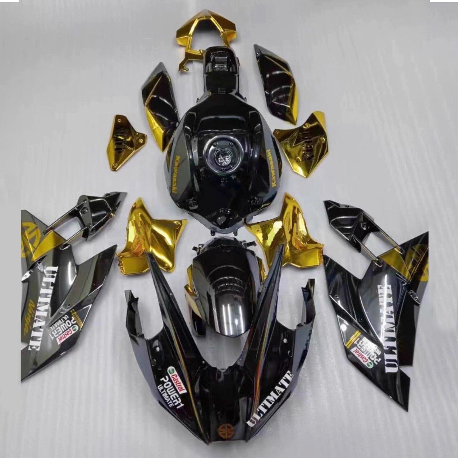 Injection Fairing Kit Bodywork ABS fit For Kawasaki Ninja H2 2015-2025