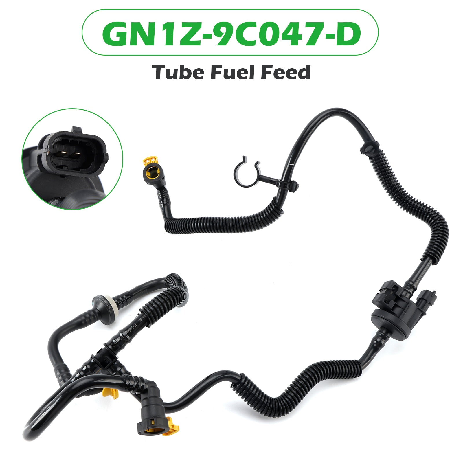 Tube Fuel Feed Line for Ford GN1Z-9C047-D GN1Z-9C047-A