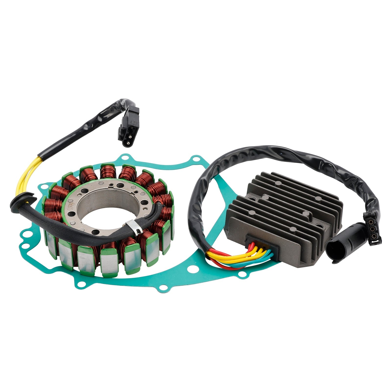 1999-2007 BMW F 650 GS (R13) Alternator Stator Regulator Gasket Set 12117687776 61312346550