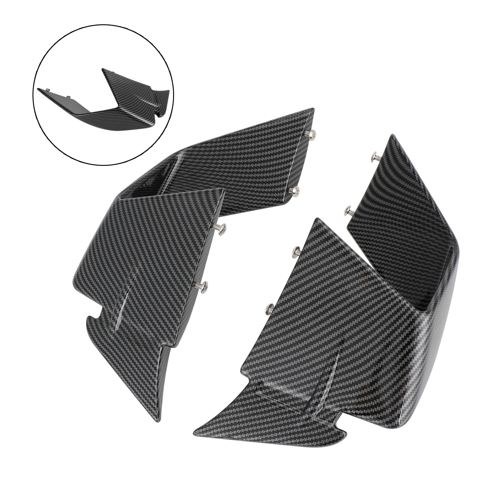 2019-2022 BMW S1000RR Front Spoiler Wind Winglets Fairing