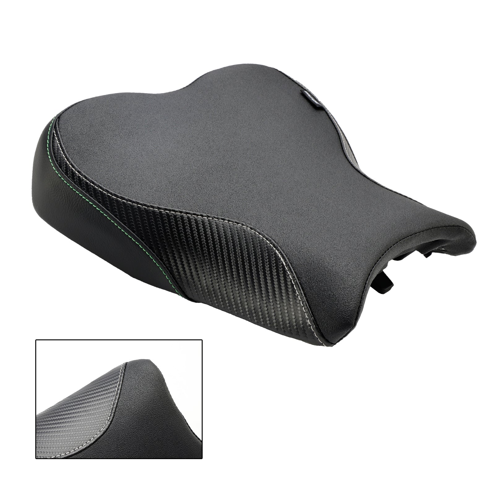 2023 KAWASAKI Ninja ZX-4R ZX-4RR Front Driver Raider Seat Pillion Saddle Black