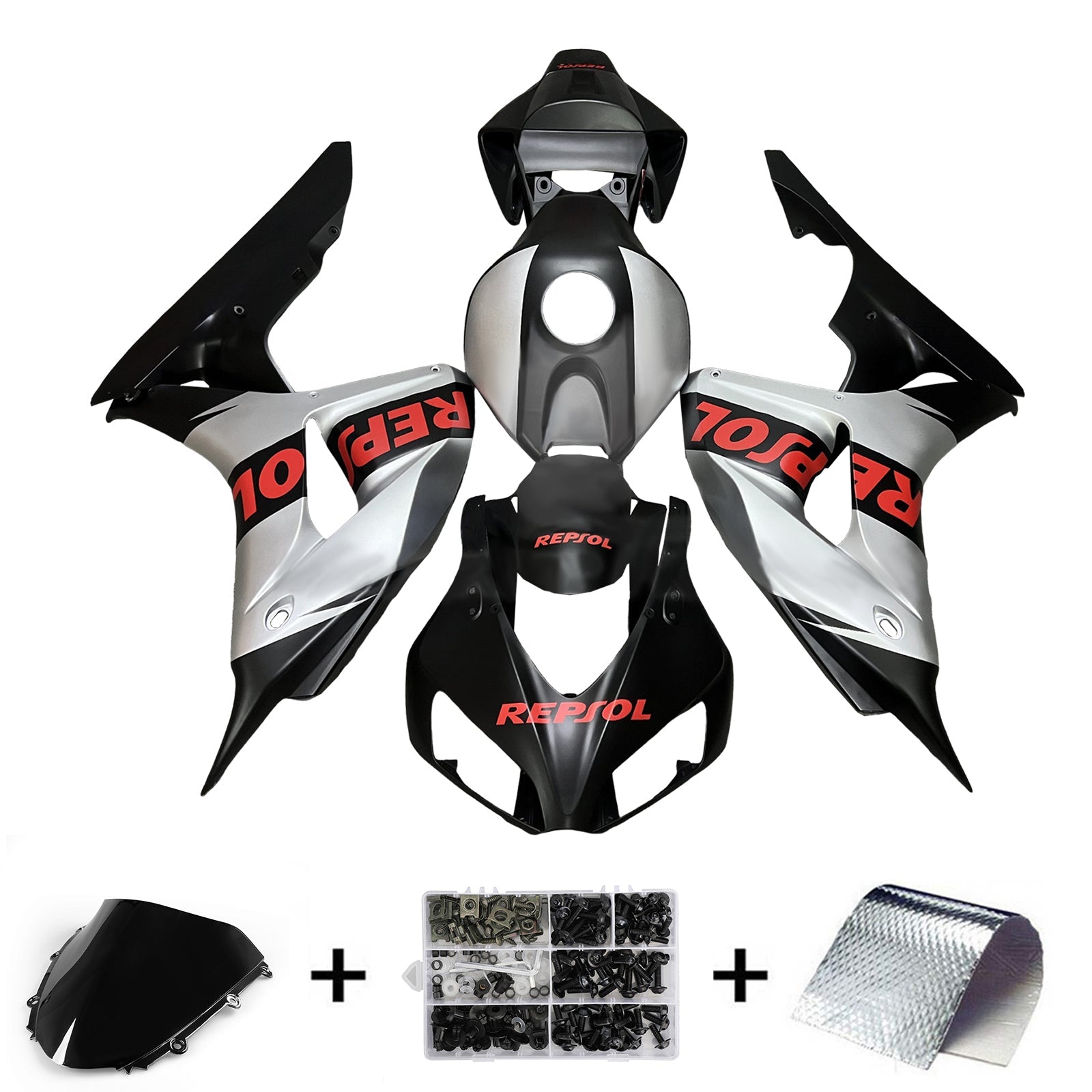 Injection Fairing Kit Bodywork Plastic ABS For Honda CBR1000RR 2006-2007
