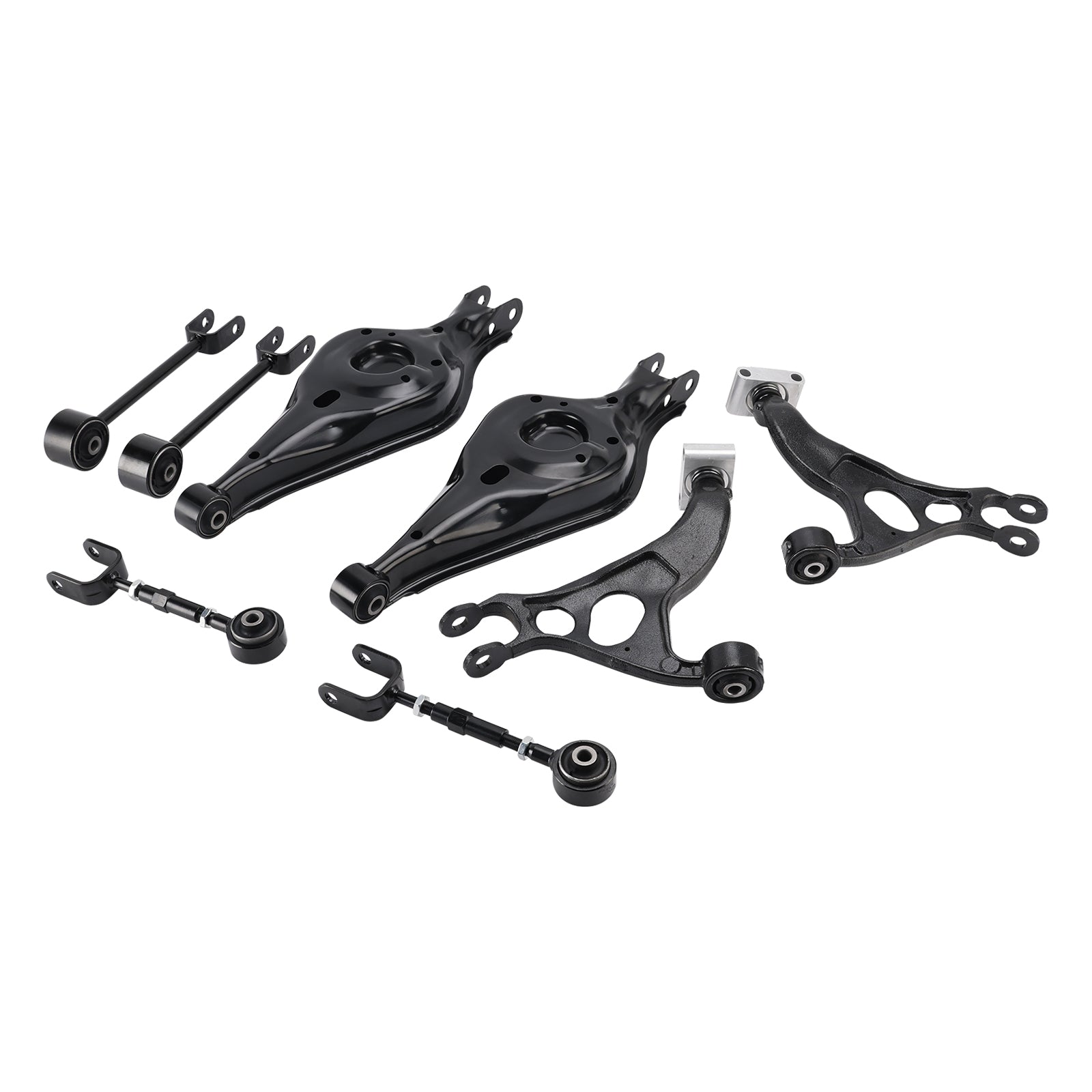 2013-2019 For Ford Police Interceptor Utility 8Pcs Rear Suspension Upper & Lower Control Arms 8A8Z5A649C