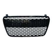 2012 For Audi R8 Front Henycomb Bumper Grille Grill Gloss Black