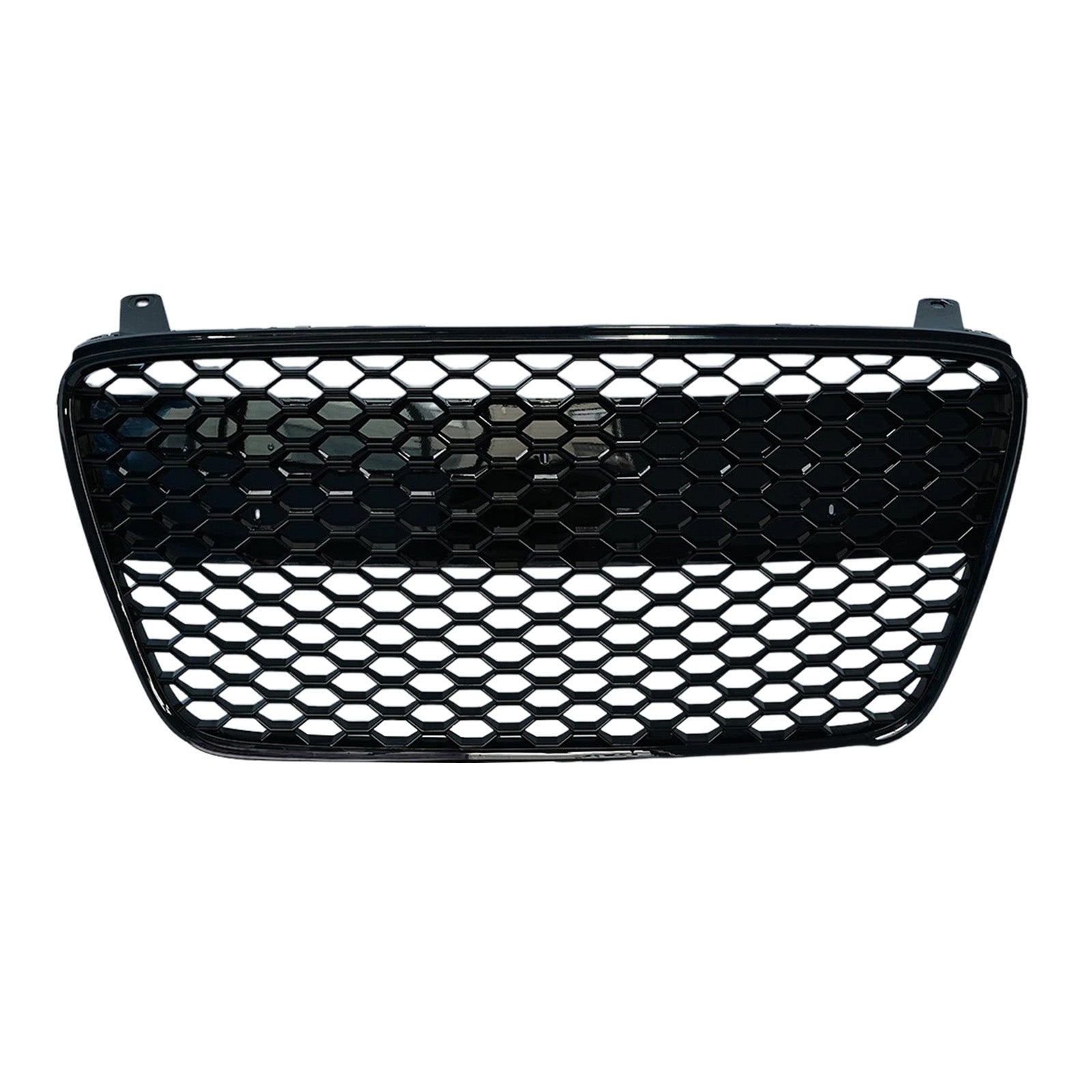 2009 For Audi R8 Front Henycomb Bumper Grille Grill Gloss Black