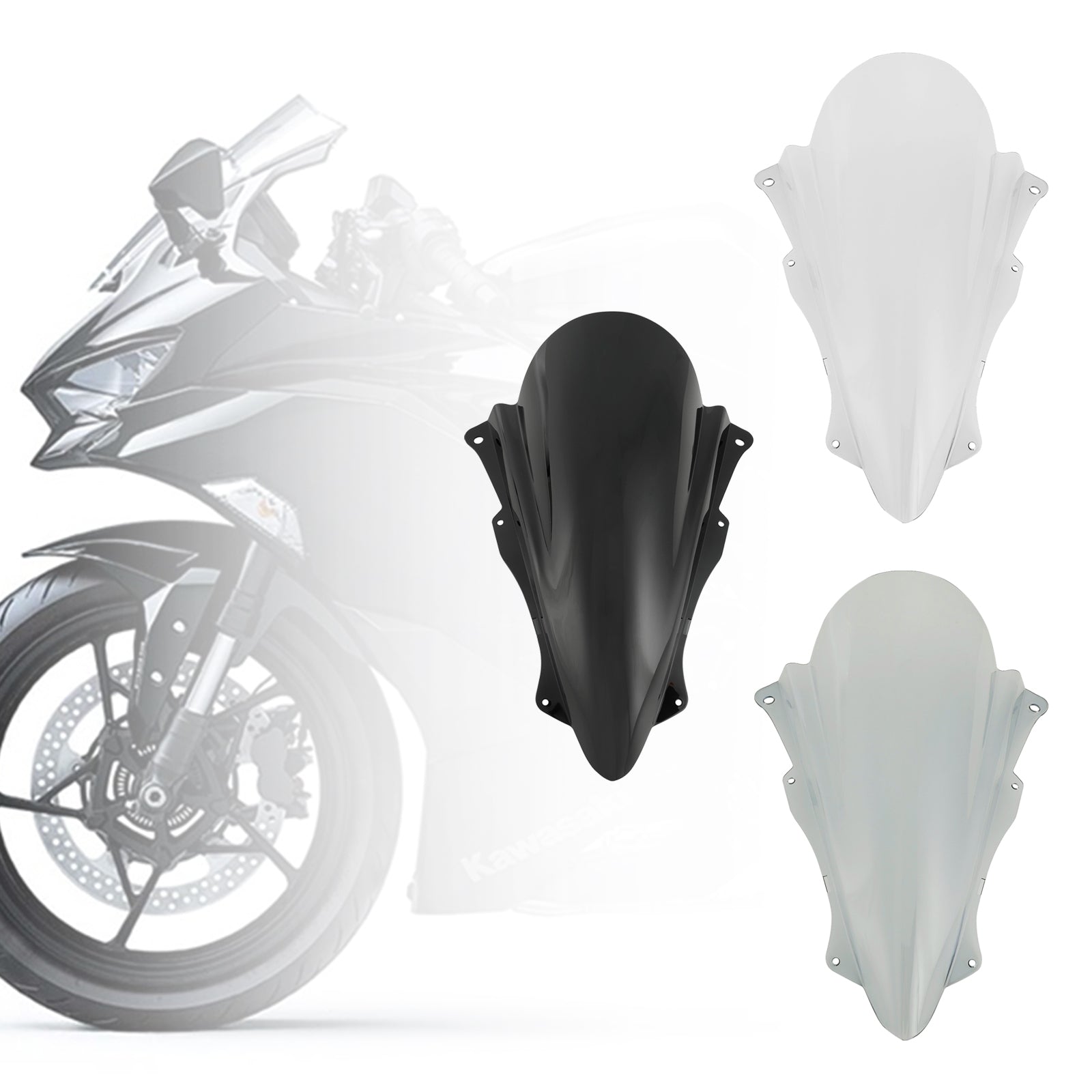 2020-2023 Kawasaki ZX-25R Windshield Windscreen