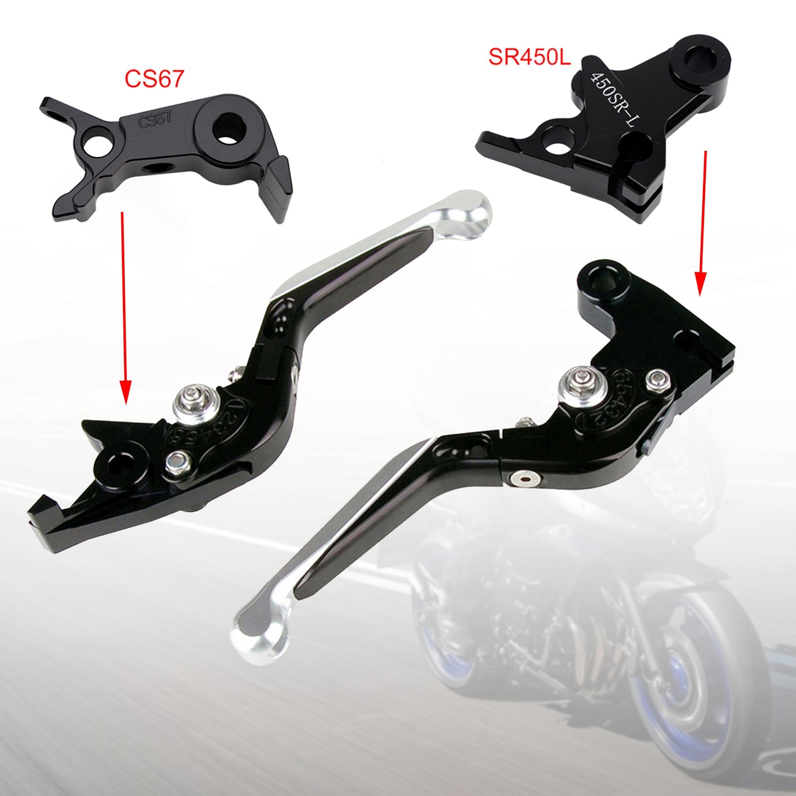 Adjustable Clutch Brake Lever fit for VOGE DS900X 900DSX 2024-2026