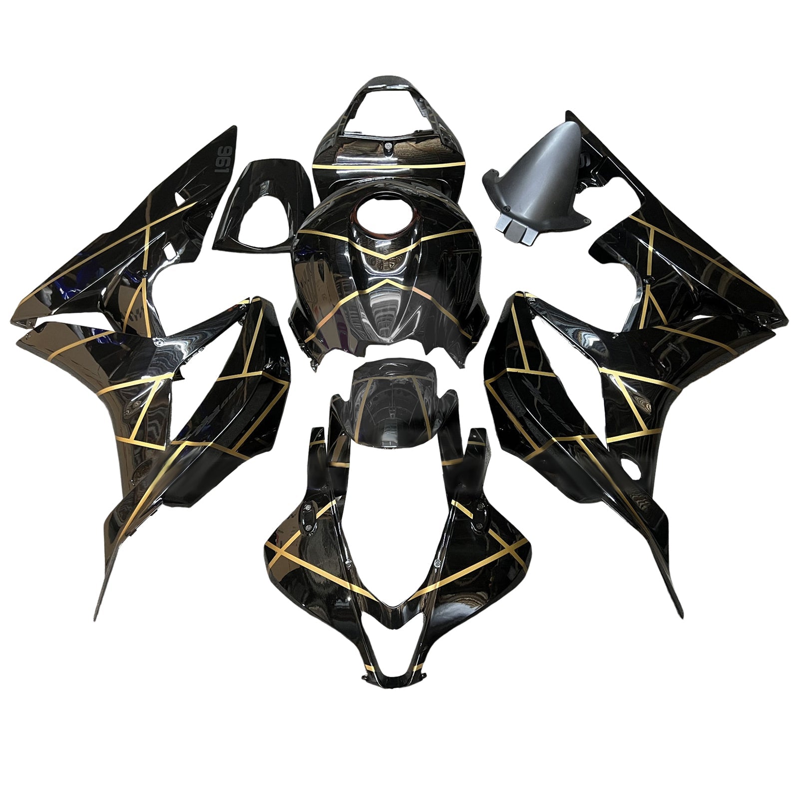Injection Fairing Kit Bodywork Plastic ABS For Honda CBR600RR 2009-2012 F5