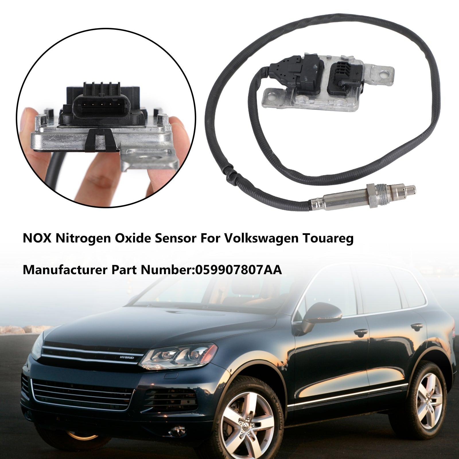 Volkswagen Touareg 2015-2018 NOX Nitrogen Oxide Sensor 059907807AA