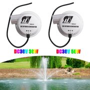 24V Water Flow Turbine Hydroelectric Generator DC36V 36W/50W AC Power Generation