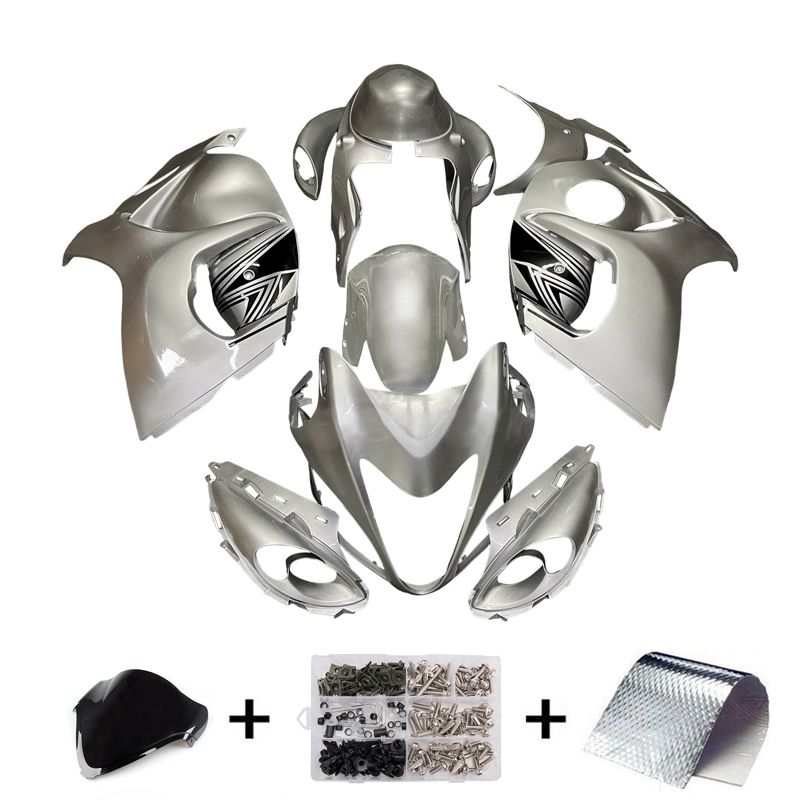 Injection Fairing Kit Bodywork Plastic ABS For Suzuki Hayabusa GSX1300R 2008-2020