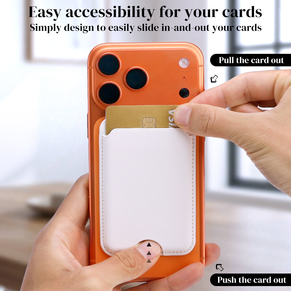 Magnetic Card Holder MagSafe Wallet RFID Protection for iPhone 17/16/15/14/13/12