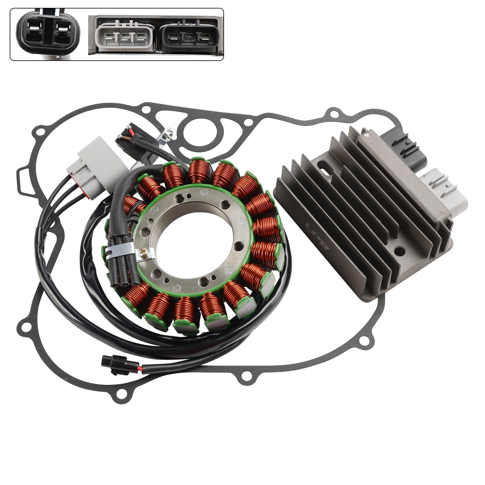 2021-2023 Aprilia Tuono 660 STATOR GENERATOR REGULATOR RECTIFIER GASKET 1A019557