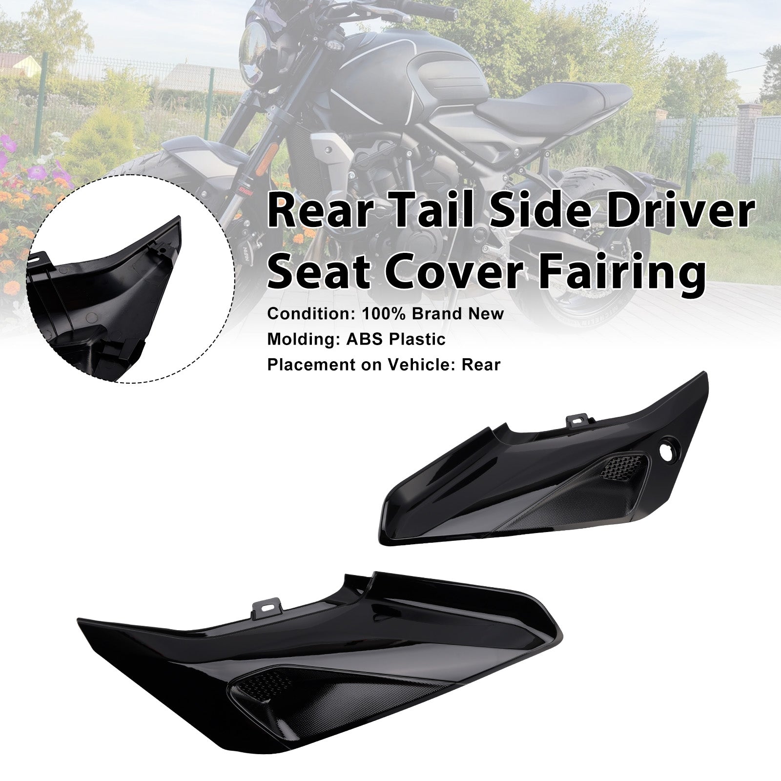 2022-2026 For Trident 660 Side Seat Panel Fairing Cowl