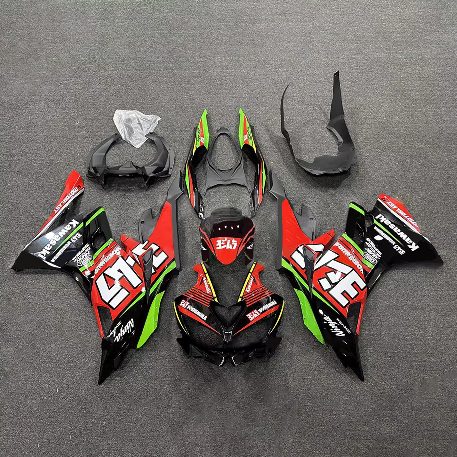 Injection Fairing Kit fit For Kawasaki Ninja ZX-25R ZX-4R ZX-4RR 2019-2025