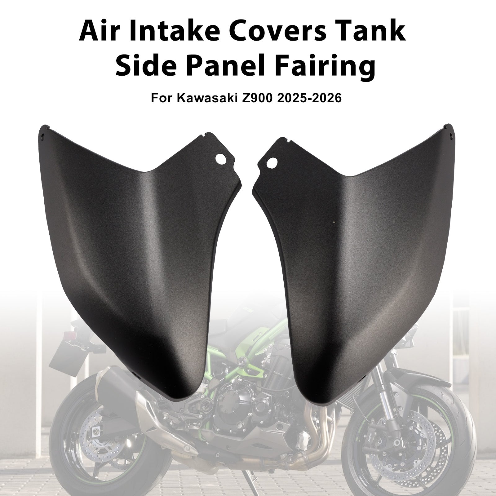 Air Intake Covers Tank Side Panel Fairing For Kawasaki Z900 2025-2026