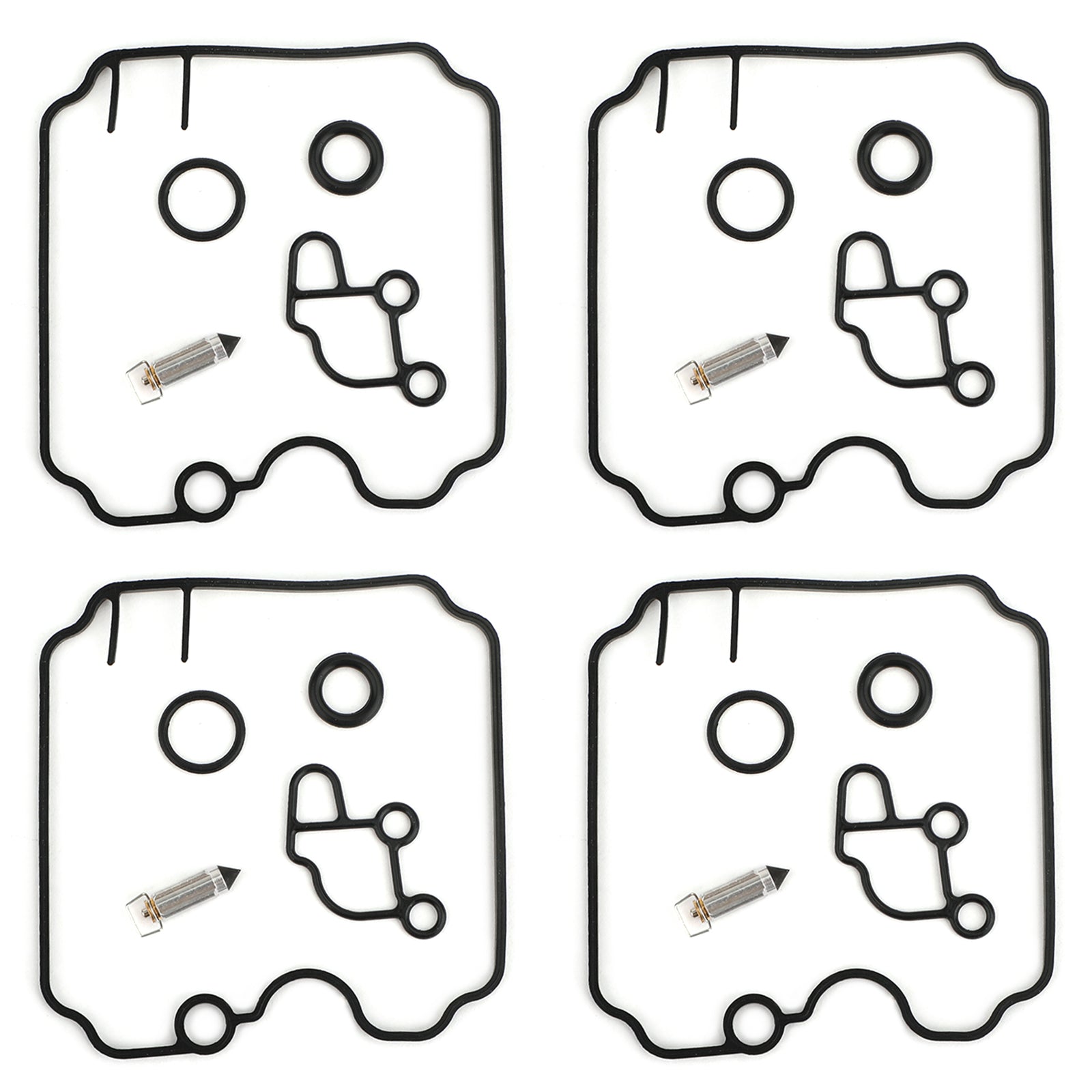 Carburetor Rebuild Repair Kit 4 Sets For Yamaha FZR 600 FZR-600 Carb 1989-1999 Generic