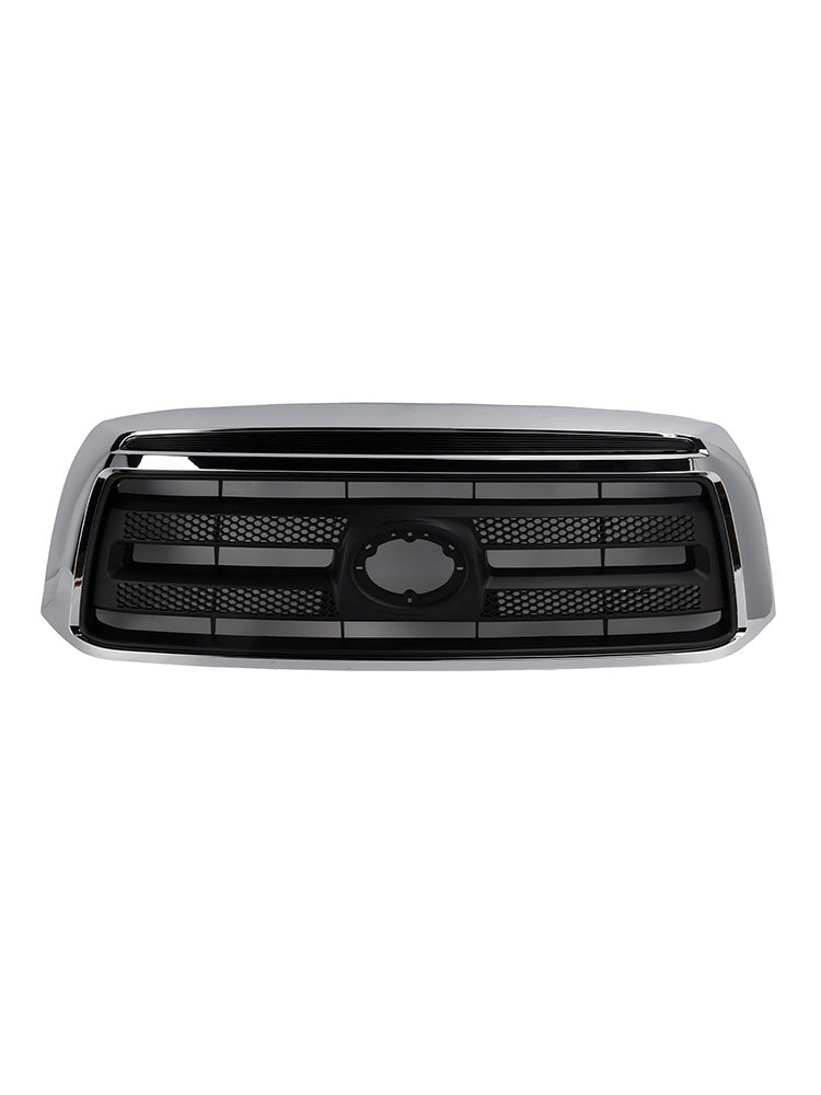 2010-2013 Fit Toyota Tundra Matte Black Chrome Front Bumper Grill Grille