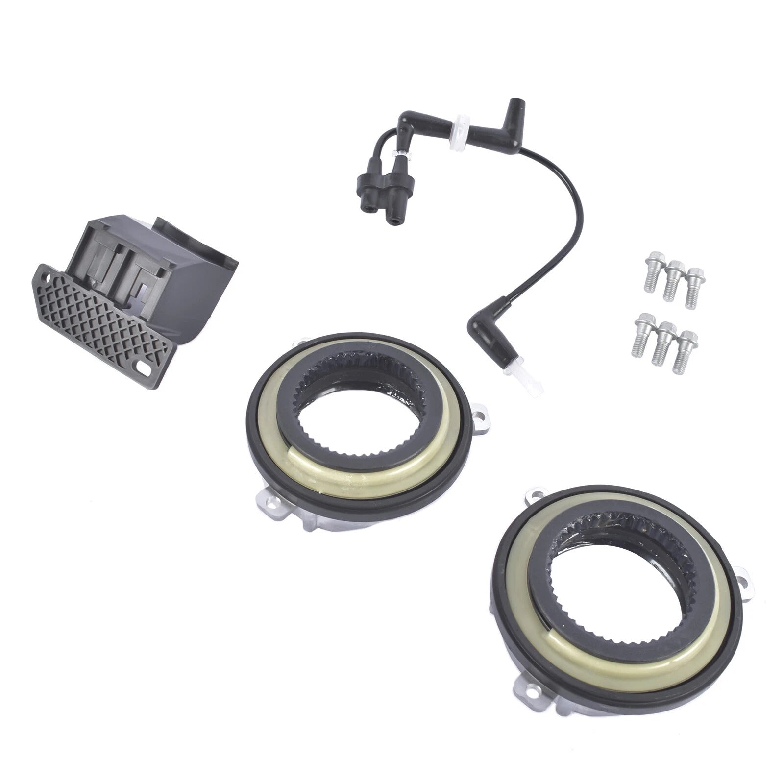 Locking Hub Axle Actuator Vacuum Solenoid Valve For Ford Expedition F-150 2003-2015