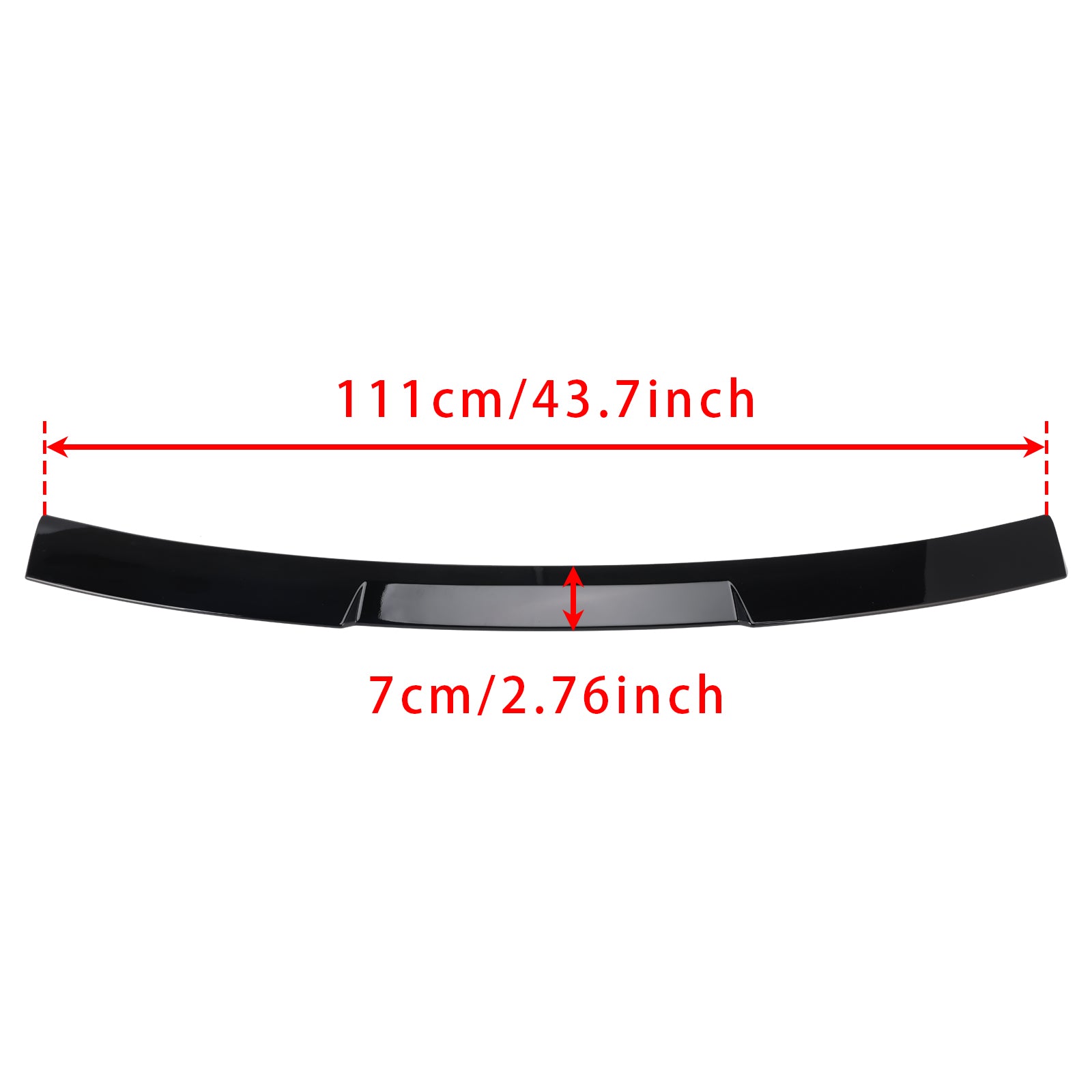 Gloss Black Rear Roof Spoiler Window Wing For BMW 3 Series G20 G80 2018+