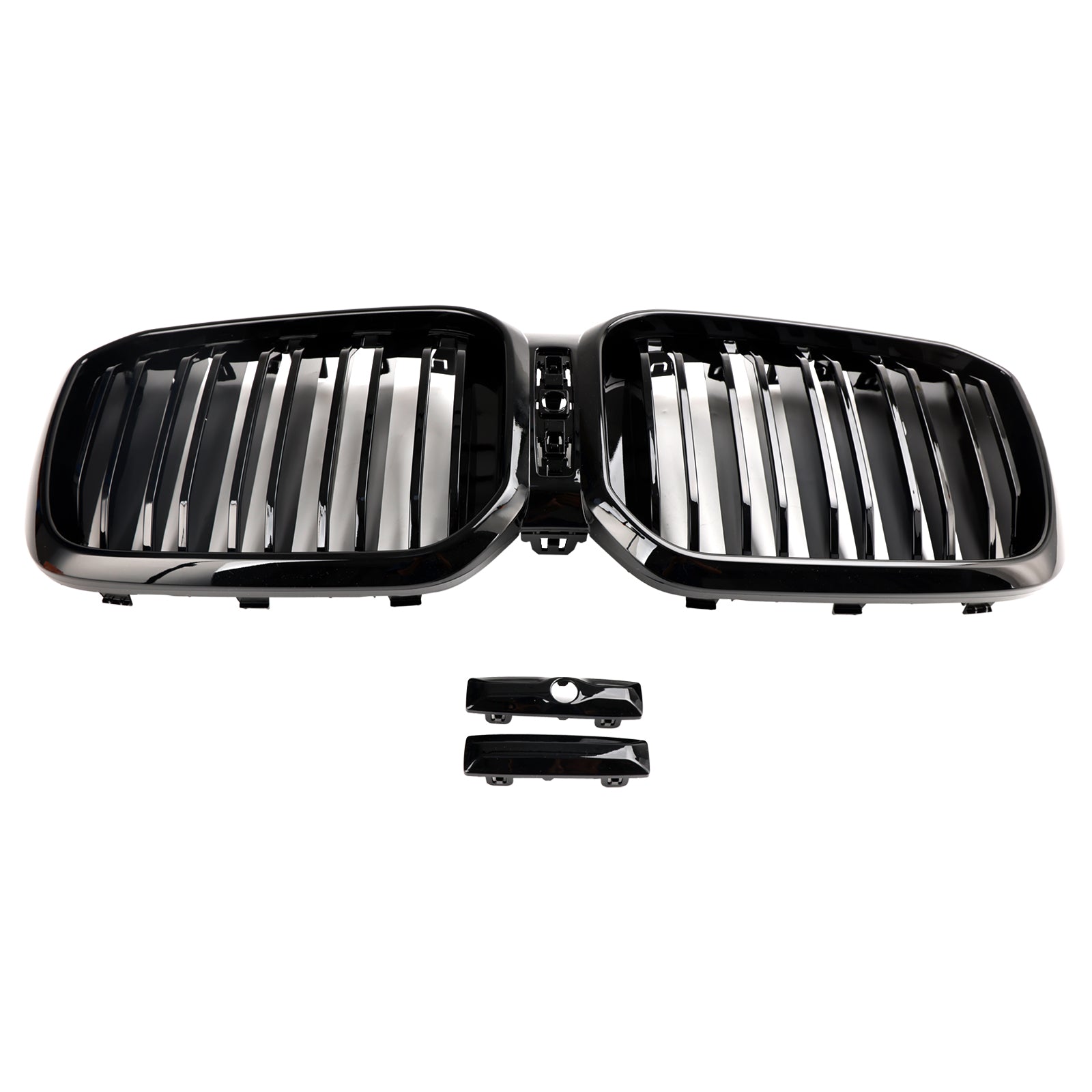 2022 2023 BMW X3 X4 G01 G02 Gloss Black Front Kidney Grill Grille