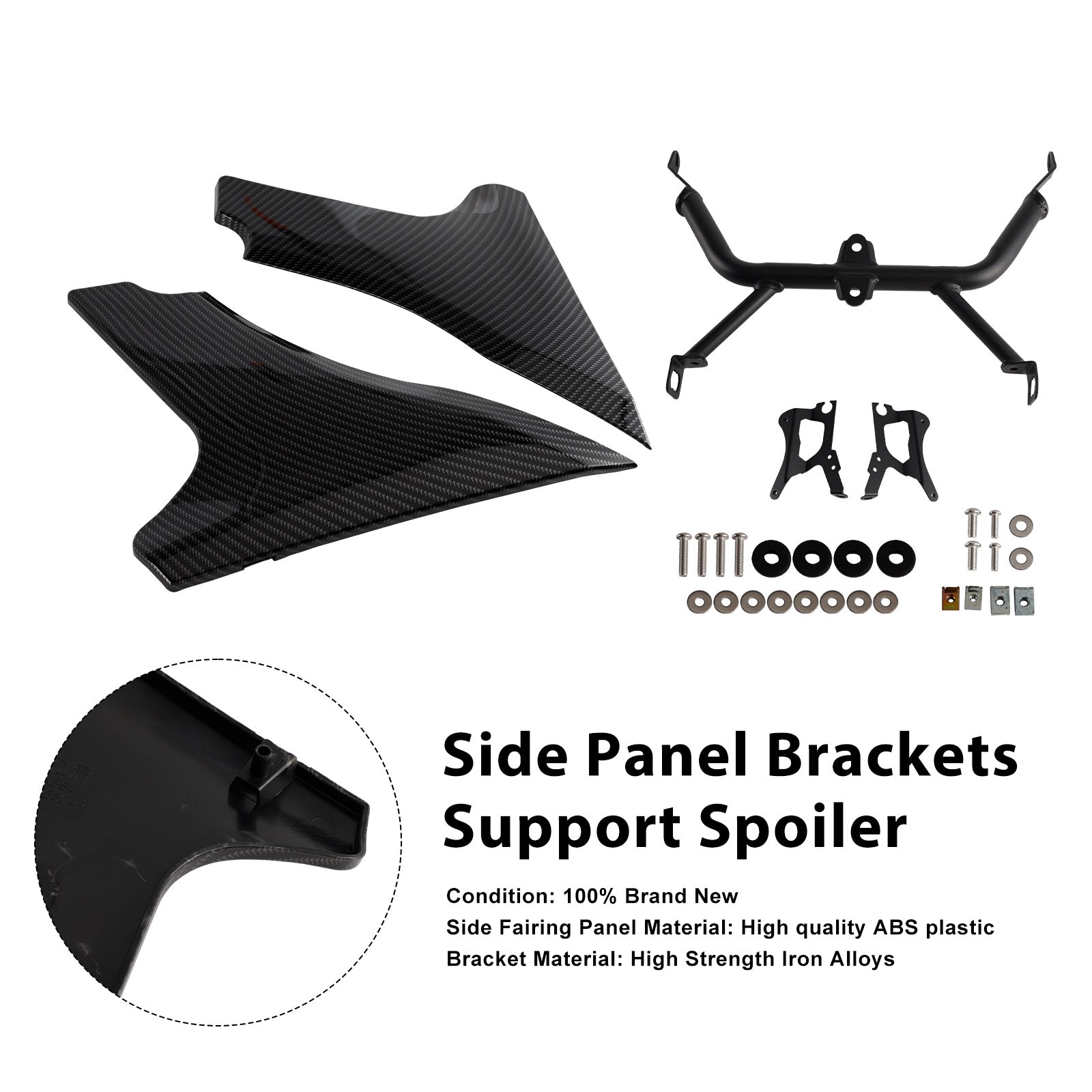 2024 -later Harley CVO Road Glide Upgrade Side Panel Brackets Support Spoiler