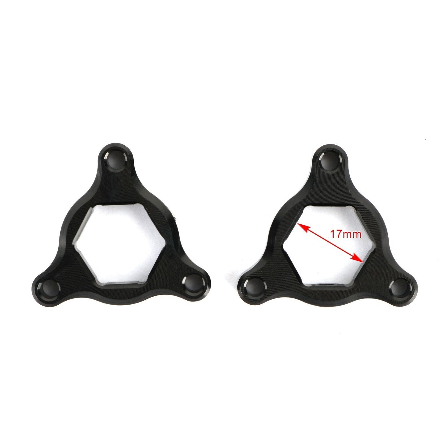 Aluminum Fork Preload Adjusters Fit For Honda XL600 VR-VX Transalp 94-99 Suzuki TL1000S 97-01 YZF750 93-96 Black