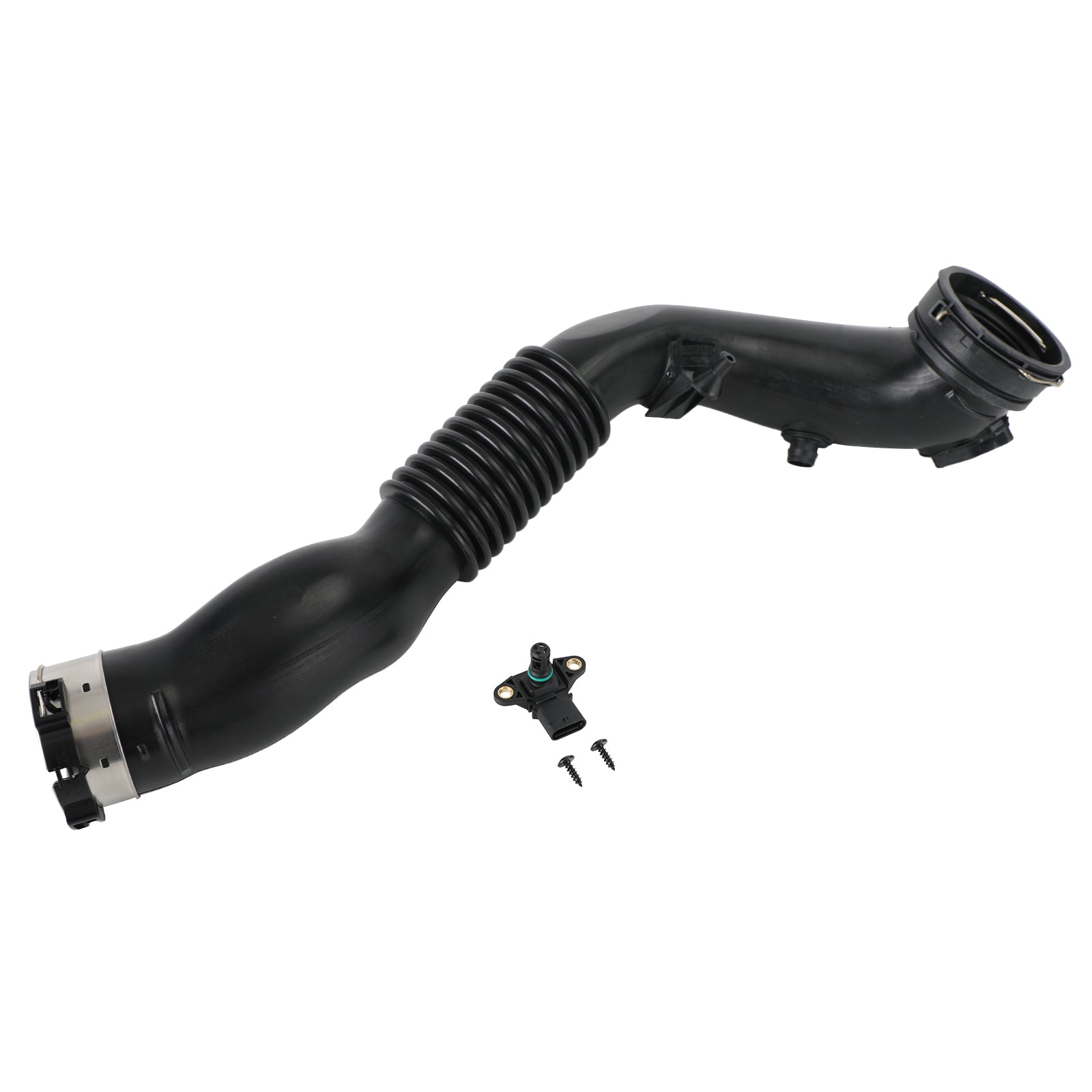 2013 BMW 335i xDrive Sedan Intercooler Air Intake Duct Charge Pipe Hose 13717604033 7604033