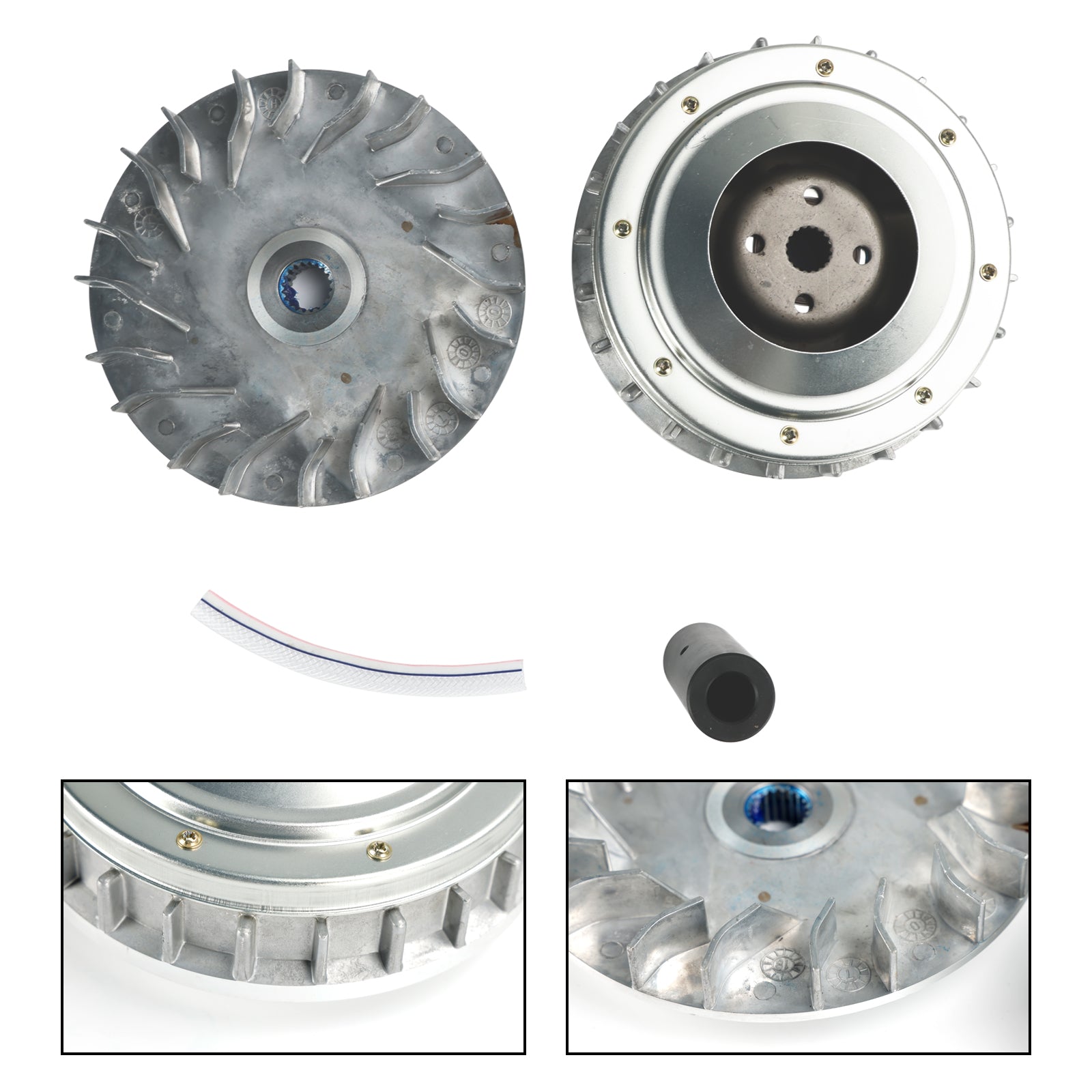 2006-2007 Yamaha YXR660FSE Rhino 660 Special Edition Front Complete Variator Set 5Km-17620-00-00