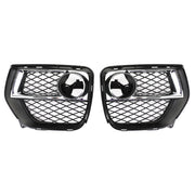 2012-2014 BMW X6 E71 2x Front Bumper Closed Grid Fog Light Grille Left & Right 51117312605 51117312606 Generic