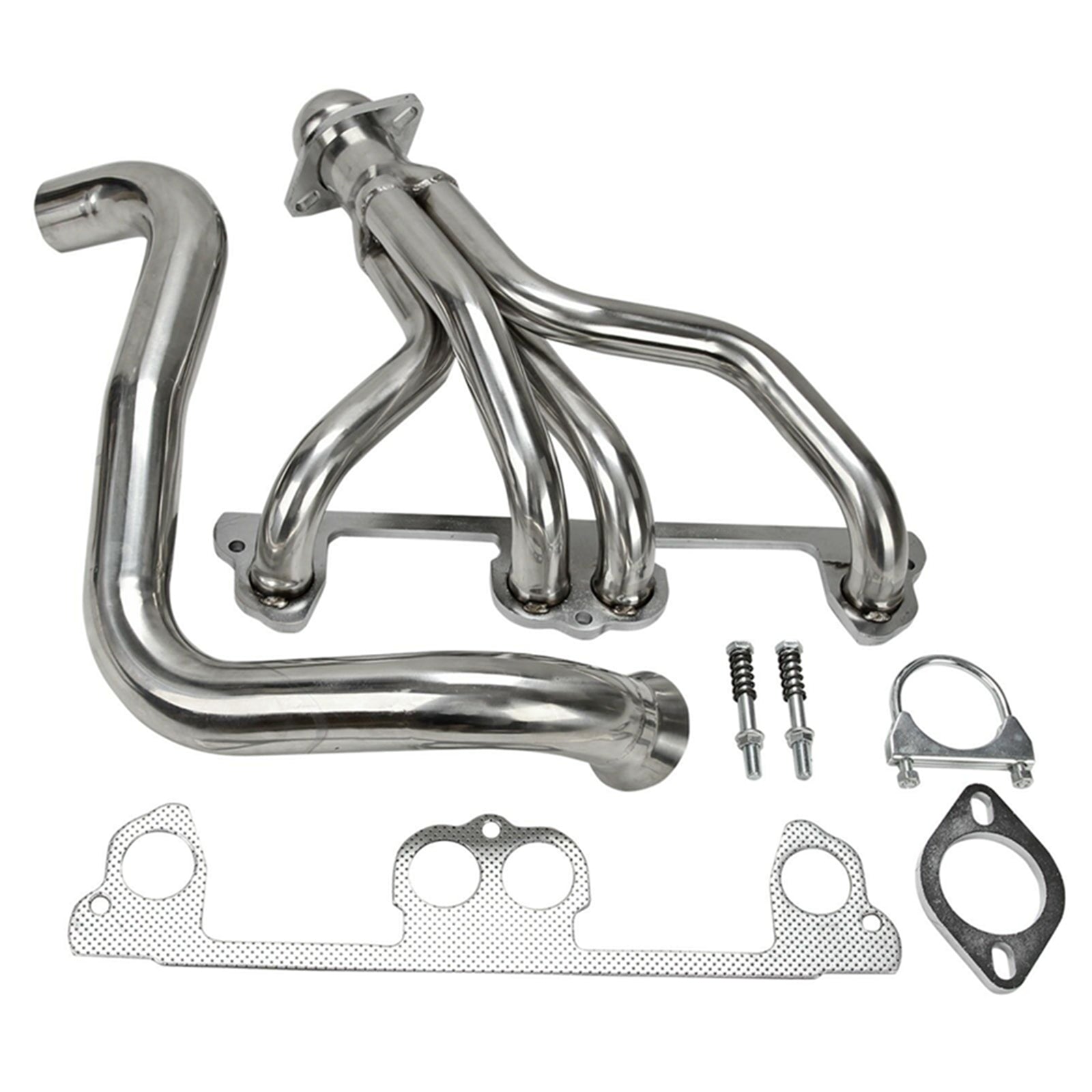 Stainless Steel Manifold Header Fit Jeep Wrangler TJ 1997-1999 2.5L L4
