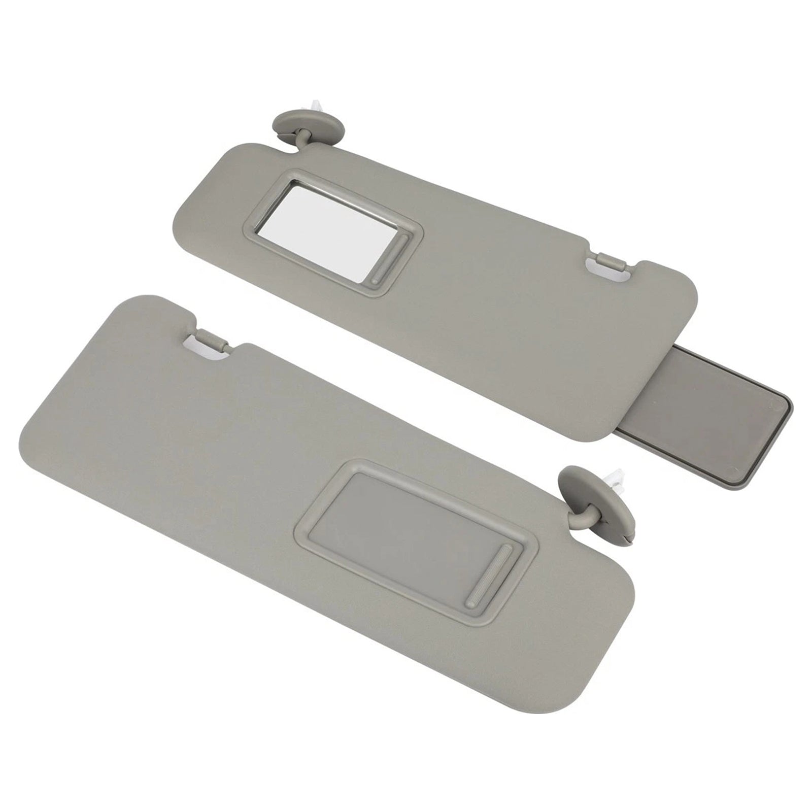 2008-2013 For Toyota Highlander Pair Gray Sun Visor 74321-48490-E0/74320-48500-E0
