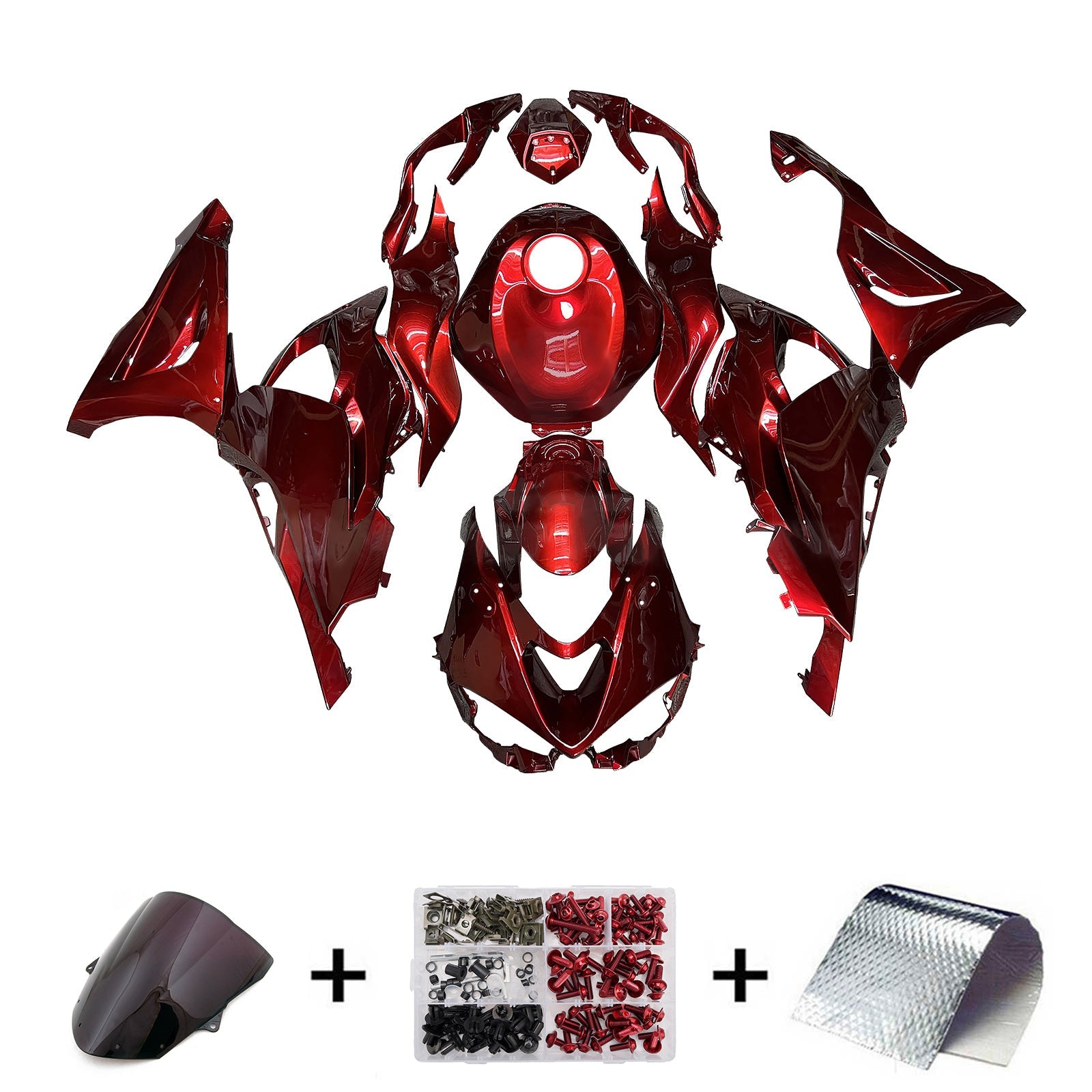 Injection Fairing Kit Bodywork Plastic ABS fit For Kawasaki ZX-6R 2024-2025