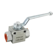 3 Way Hydraulic Ball Valve 1/4" NPT Female High Pressure Ball Valve
