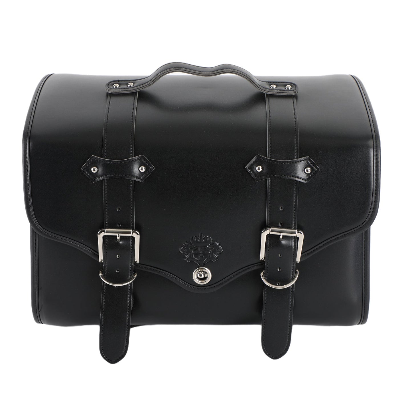 PU Leather Motorcycle Solo Swingarm Side Tool Bag Saddlebag