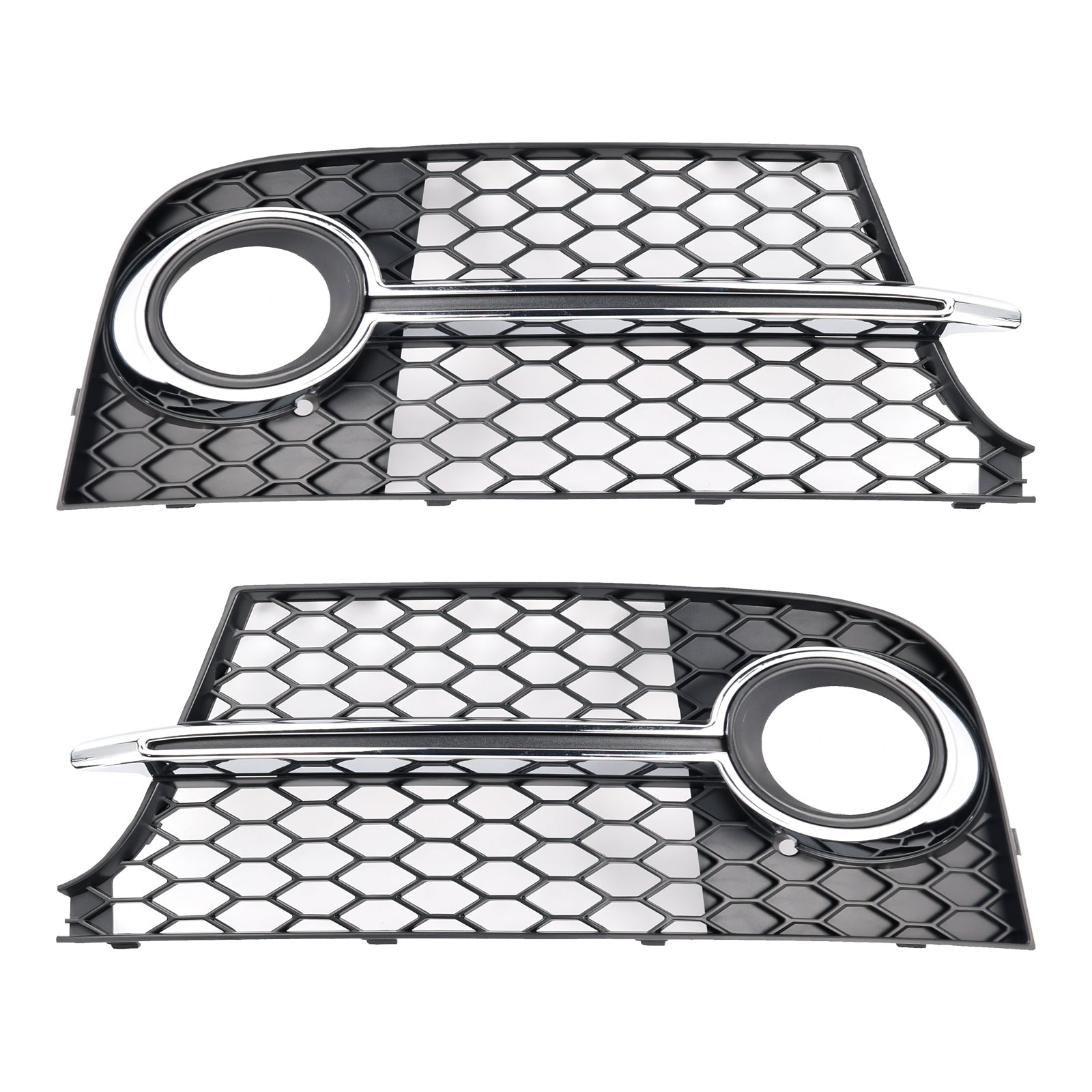 Audi TT MK2 S-Line TTS 2011-2014 Chrome Front Bumper Fog Light Grille